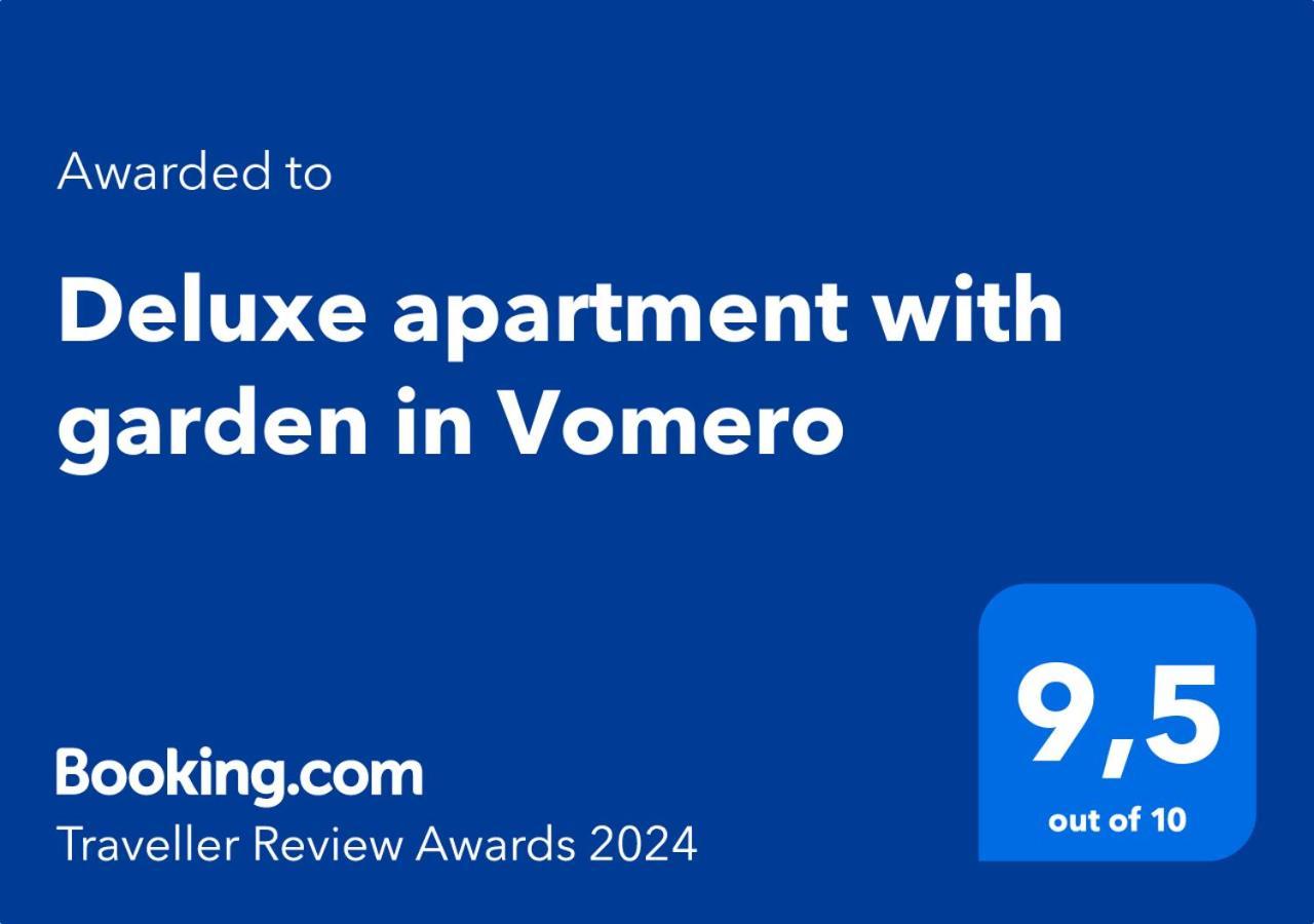 Deluxe Apartment With Garden In Vomero Naples Extérieur photo